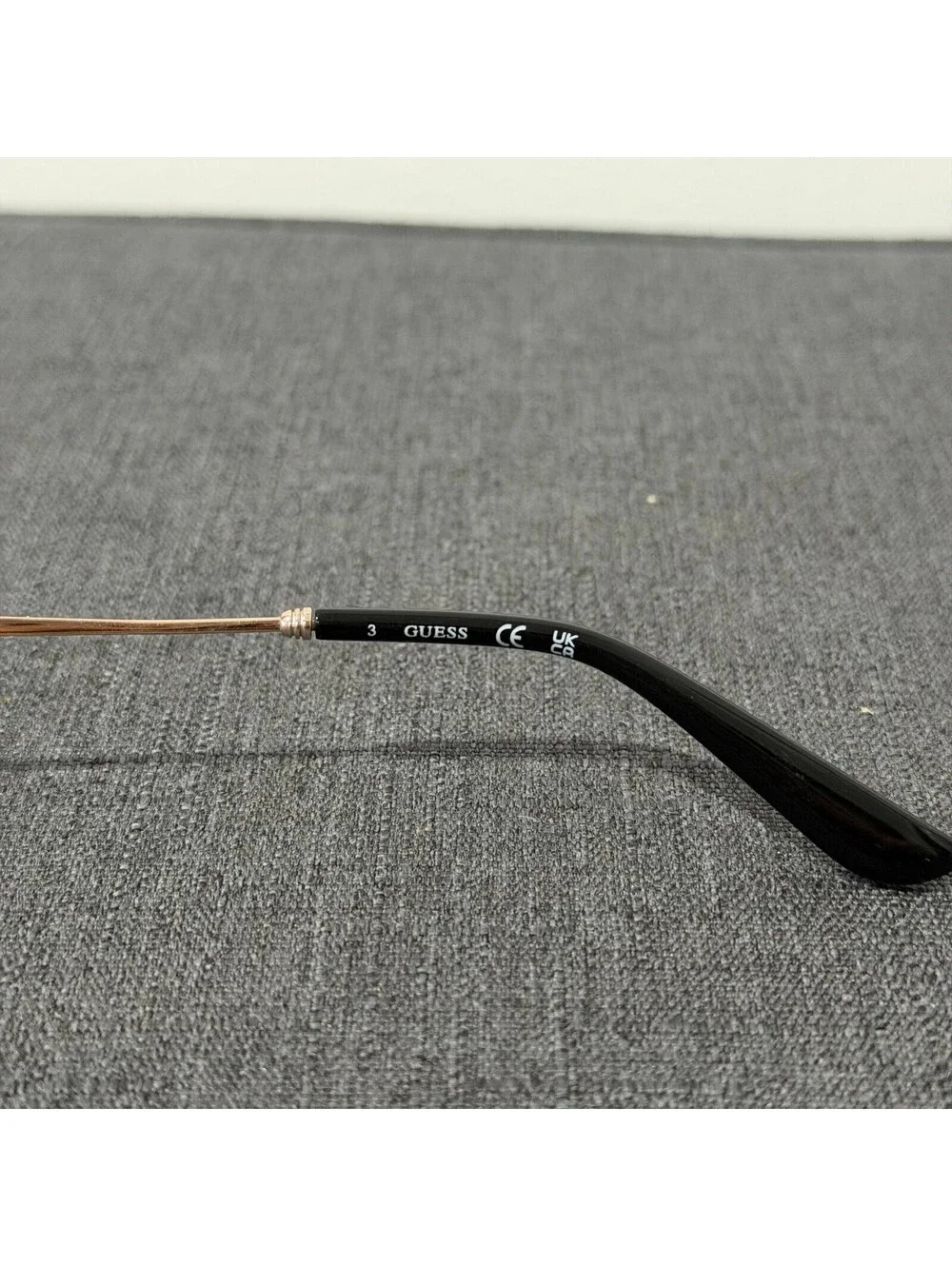 GUESS GU50293 Women’s Eyeglass Frames Rose Gold Animal Print 55-16-140